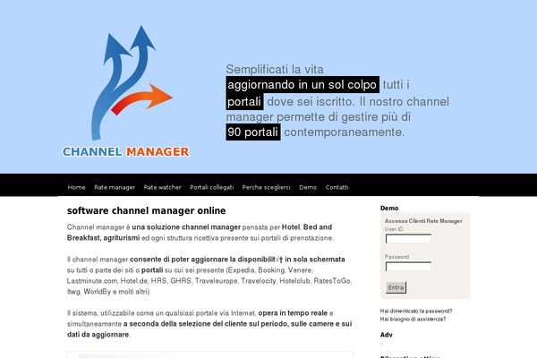 Twenty Ten theme site design template sample