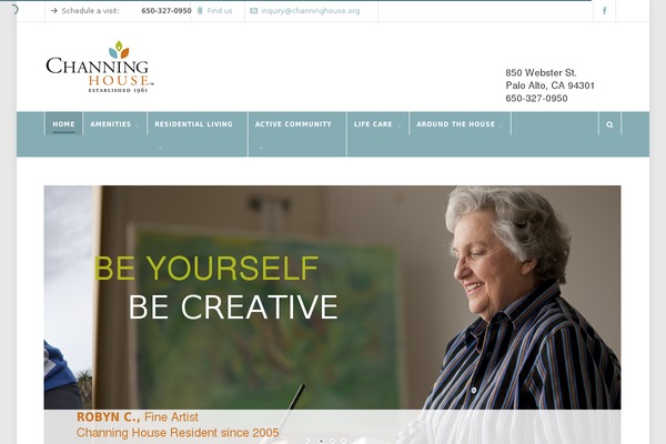channinghouse.org site used Channing-house-theme