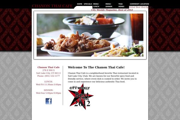 chanonthai.com site used Chanonthai