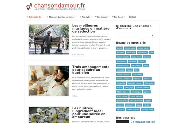 chansondamour.fr site used Amguide-cha
