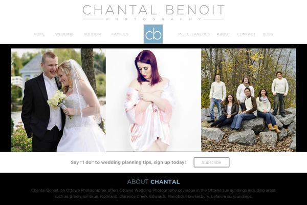 chantalbenoitphotographer.com site used AgentPress Pro