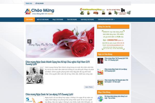 chaomung.com site used Rendo