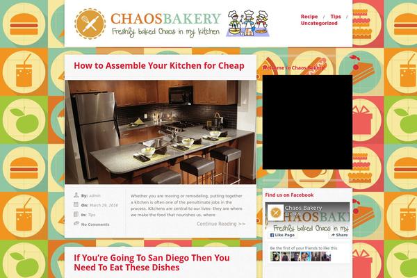 chaosbakery.com site used Instinct