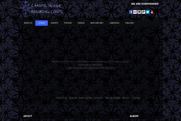 chaoticnoise.com site used Wp_hernan5-v1.0