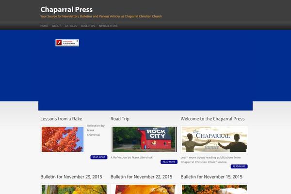 chaparral.info site used Solarpress