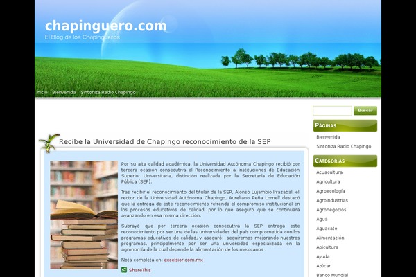 chapinguero.com site used Nt-greeny
