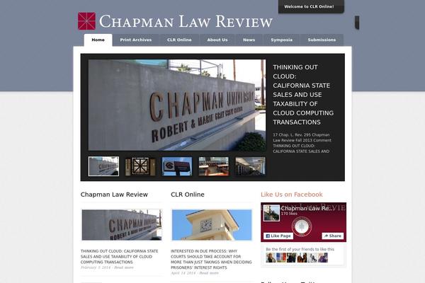 chapmanlawreview.com site used Nuke