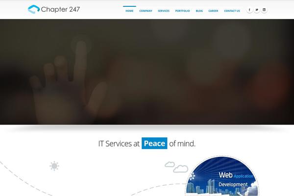 chapter247.com site used C247theme