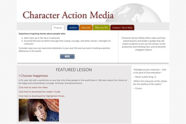 characteractionmedia.com site used Camedia