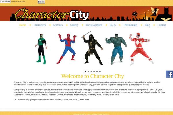 charactercity.com.au site used Charactercity-child