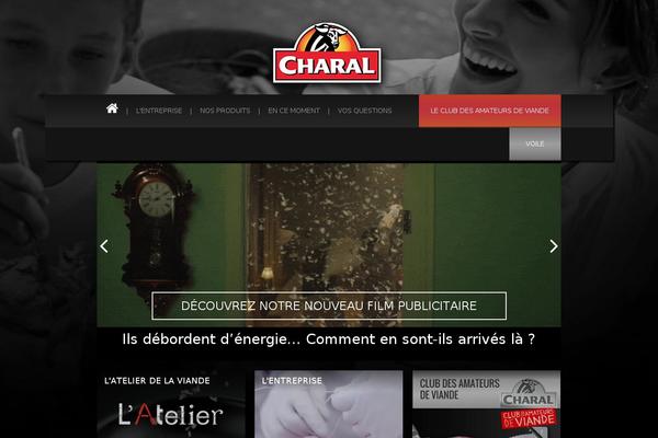 charal.fr site used Charal