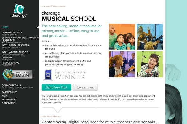 charanga_2019 theme websites examples