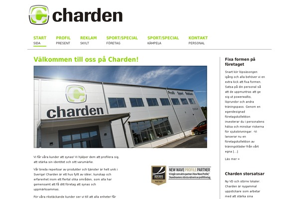 charden.se site used Charden