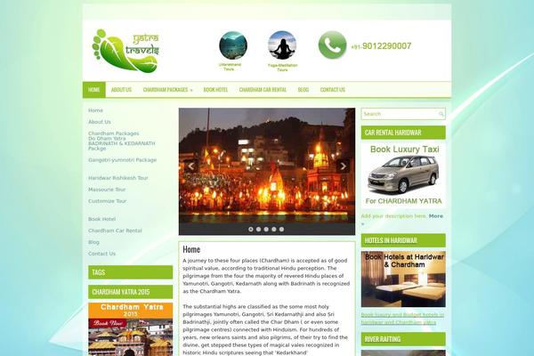 Netzine theme site design template sample