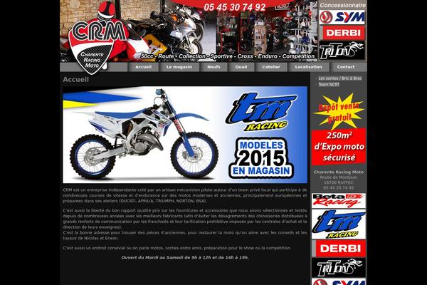 Default theme site design template sample