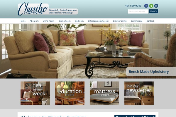 charihofurniture.com site used Selectconnectleftdrawerstyle