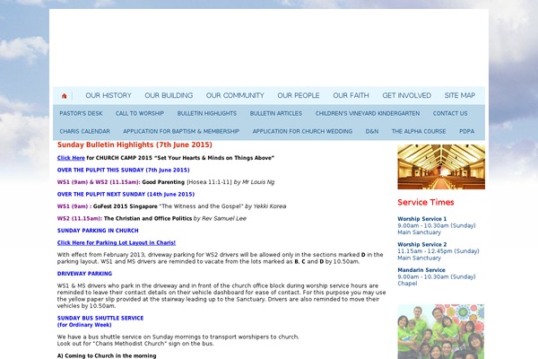 charismc.org.sg site used Charismc.org
