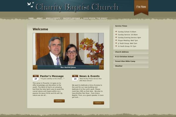 charitybaptistchurch.ca site used Wpchurch