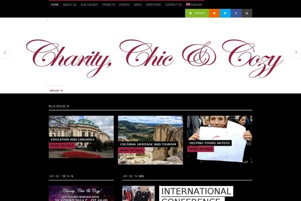 charitychicandcozy.com site used Charity