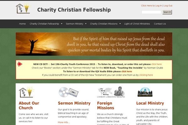 charitychristianfellowship.org site used Eimpact-client-theme