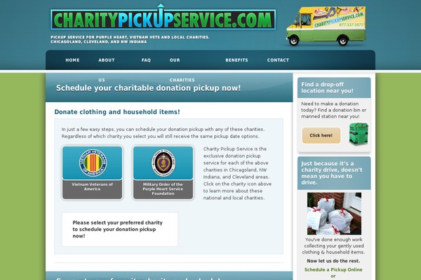 charitypickupservice.com site used Cps