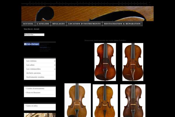 charlemagne-luthier.com site used Cordesenballade