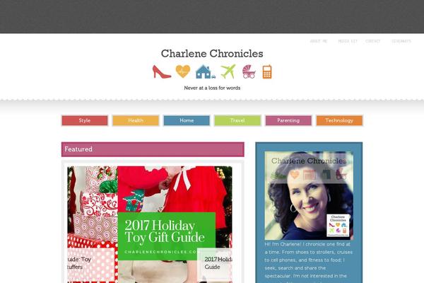 charlenechroniclesnew theme websites examples