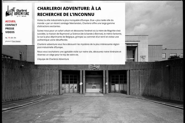 charleroiadventure.com site used Charleroi-adventure