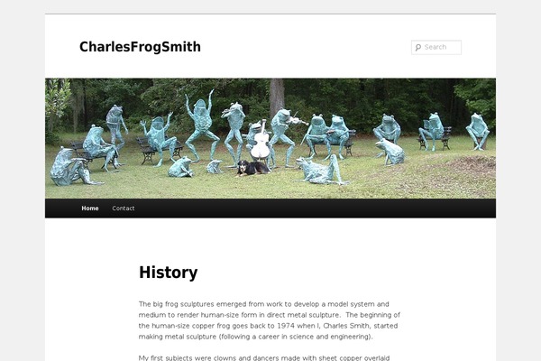 Twenty Eleven theme site design template sample