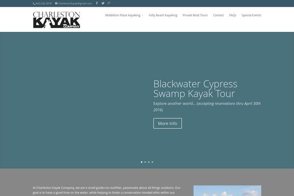 charlestonkayakcompany.com site used Divi-1