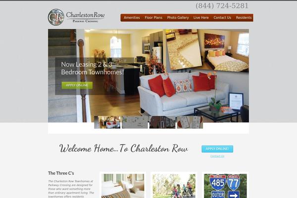 charlestonrowtownhomes.com site used Theme1477