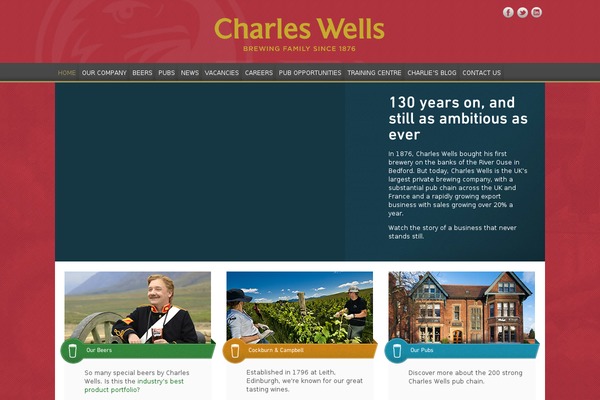 charleswellsltd.co.uk site used Charleswells