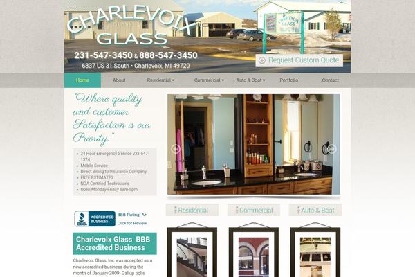 charlevoix-glass.com site used Pwm-theme