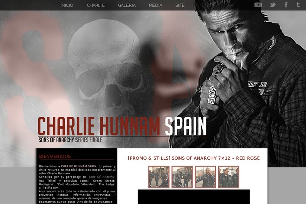 charliehunnam.es site used Charlie3