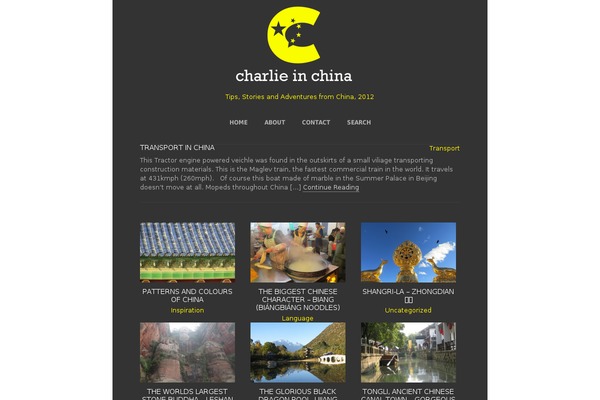 charlieinchina.co.uk site used Deliciouslysimple