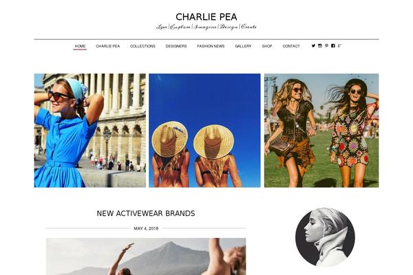 charliepea.com site used Charliepea
