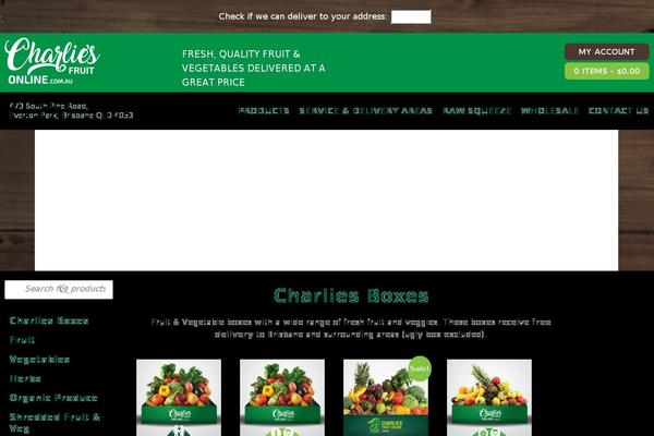 charliesfruitmarket.com.au site used Charliesfruitmarket