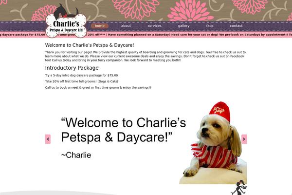 charliespetspa.com site used Charliestheme