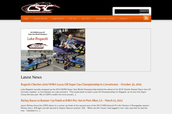 Site using WordPress Content Slide plugin