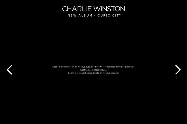 charliewinston.com site used Charliewinston2014_v1
