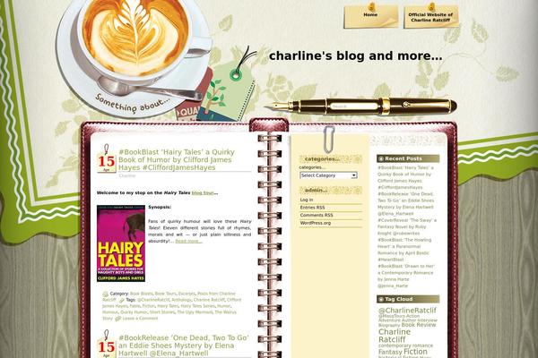 Coffee Desk theme site design template sample