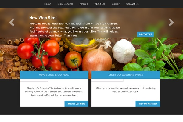 Espresso theme site design template sample