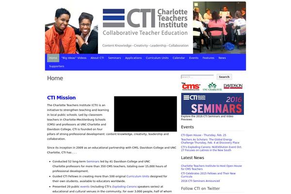 charlotteteachers.org site used Codium-extend-child