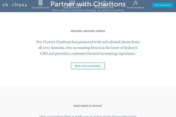 charltons.com.au site used Charltons