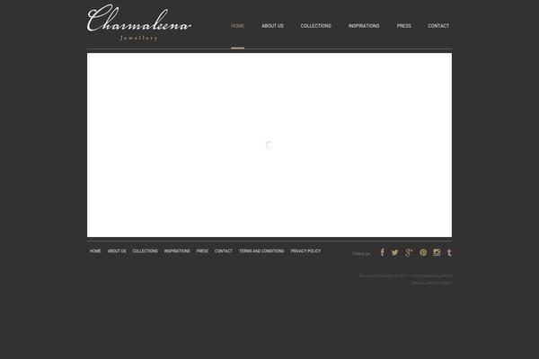 Lotus Flower theme site design template sample