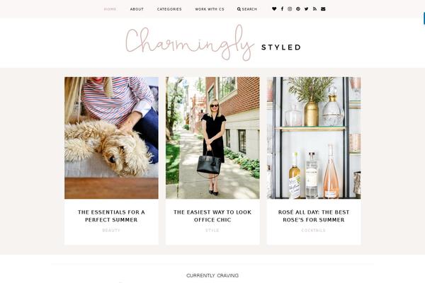charminglystyled.com site used Charminglystyled