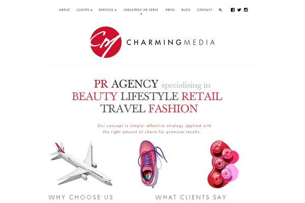 charmingmedia.ca site used Charming-media