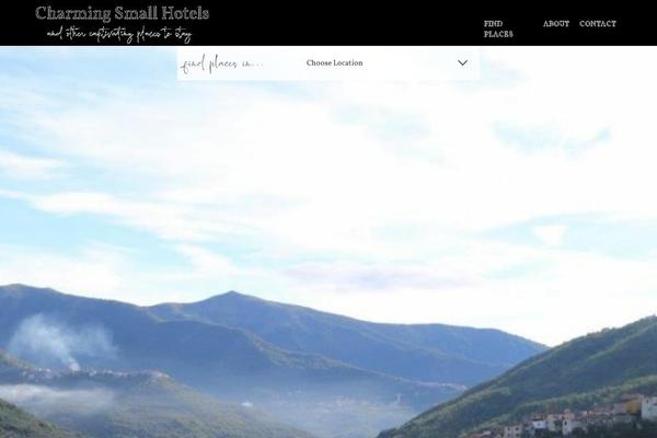 charmingsmallhotels.co.uk site used Charmingsmallhotels