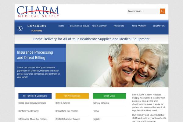 Site using Ft-charmmedical plugin
