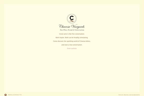 charosavineyards.com site used Charosa